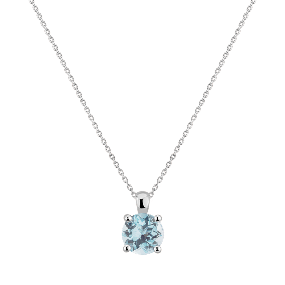 Necklace with Aquamarine Allen