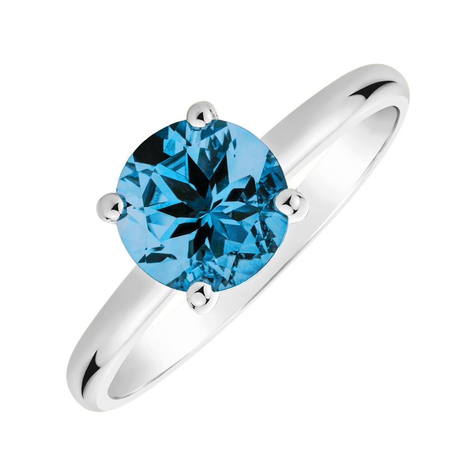 Ring with Topaz Bonbon