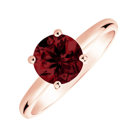 Ring with Rhodolite Bonbon