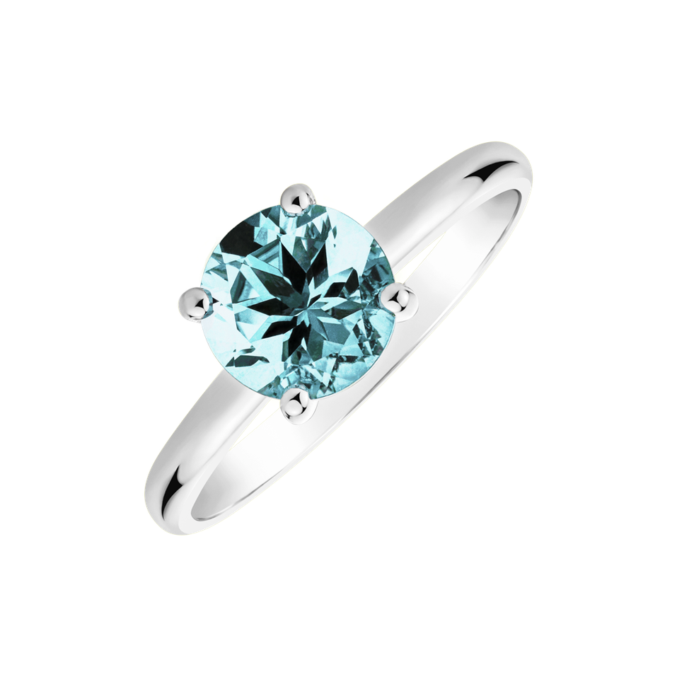 Ring and Aquamarine Sweet Love