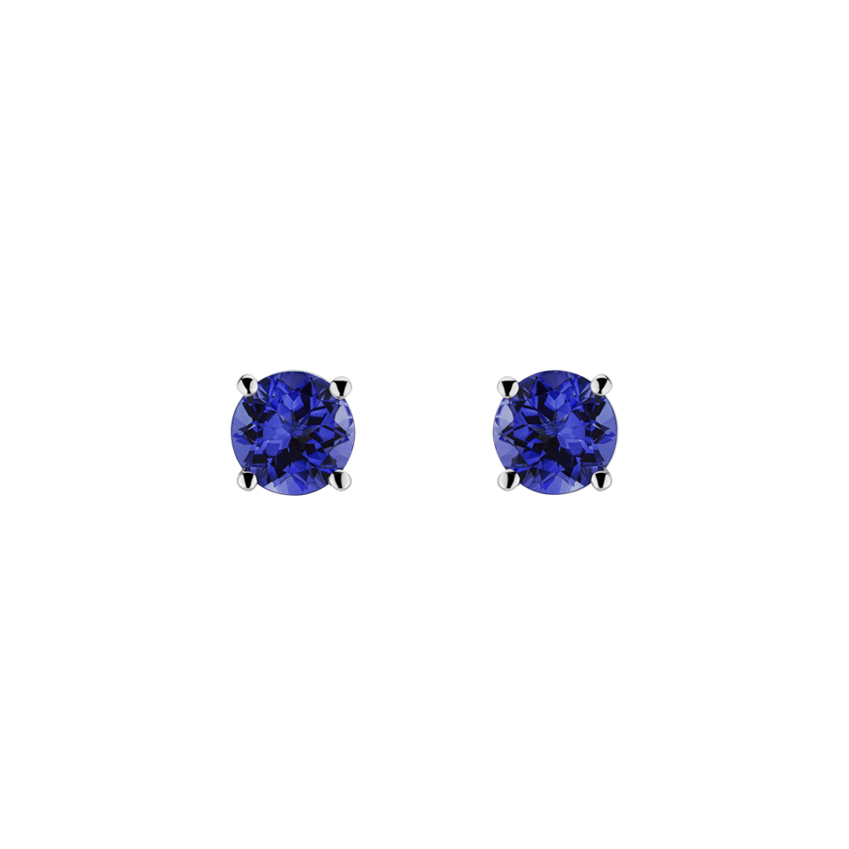 Earrings with Tanzanite Virginia Sparkle