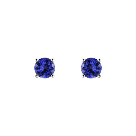 Earrings with Tanzanite Virginia Sparkle