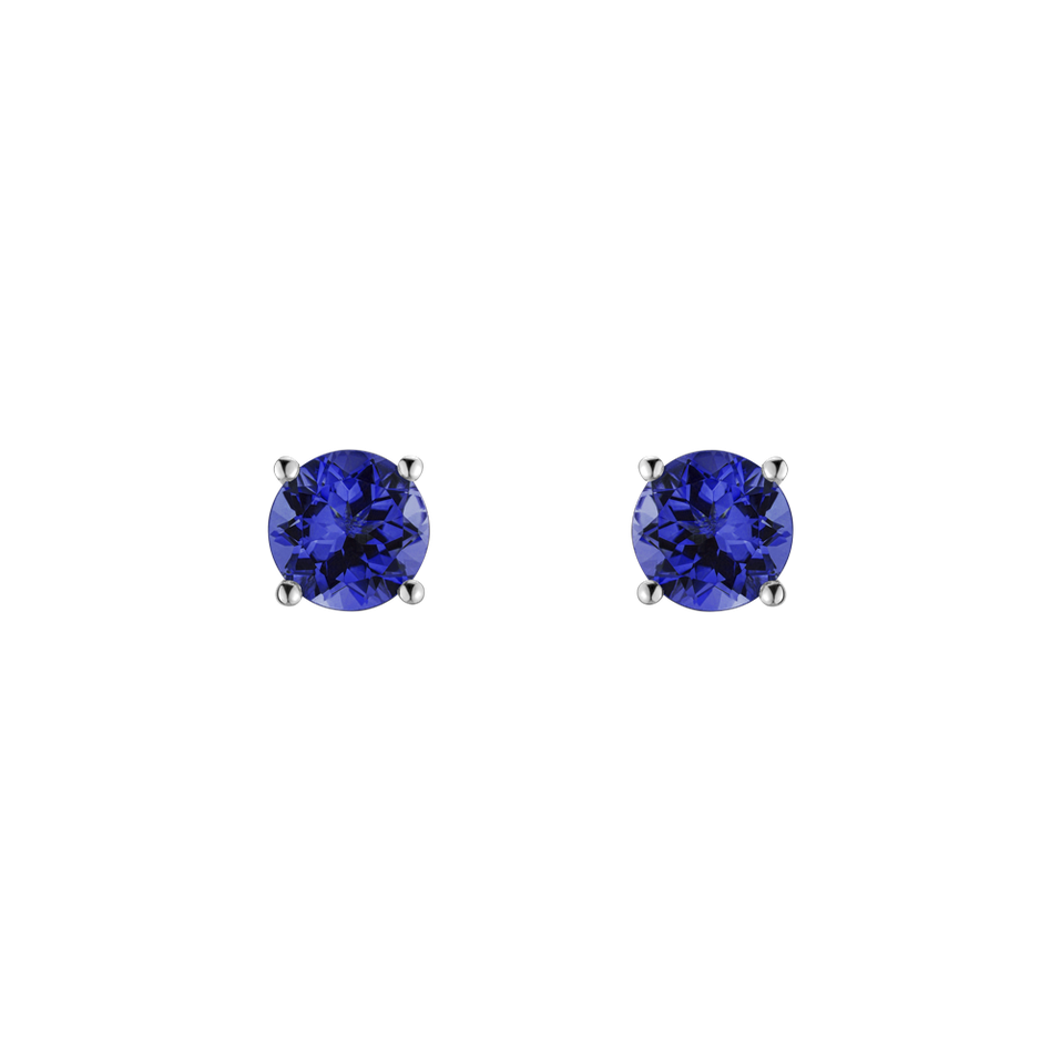 Earrings with Tanzanite Virginia Sparkle