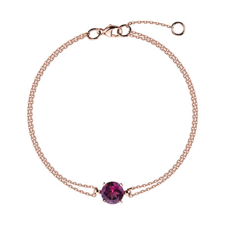 Bracelet with Rhodolite Roneme