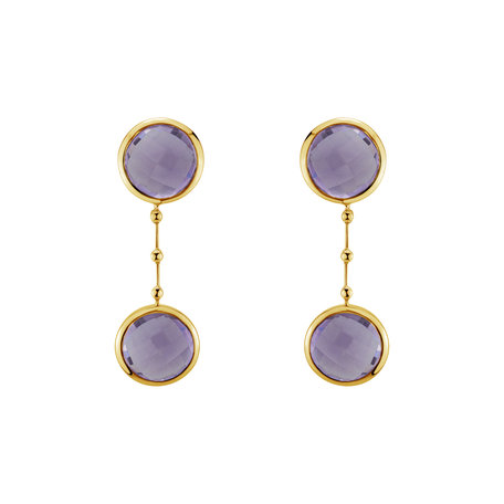 Earrings with Amethyst Arcane Secret