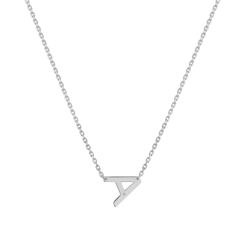 Diamond necklace Big Laser Line A