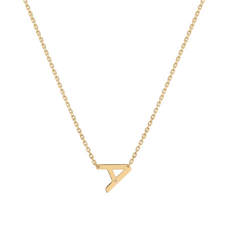 Diamond necklace Big Laser Line A