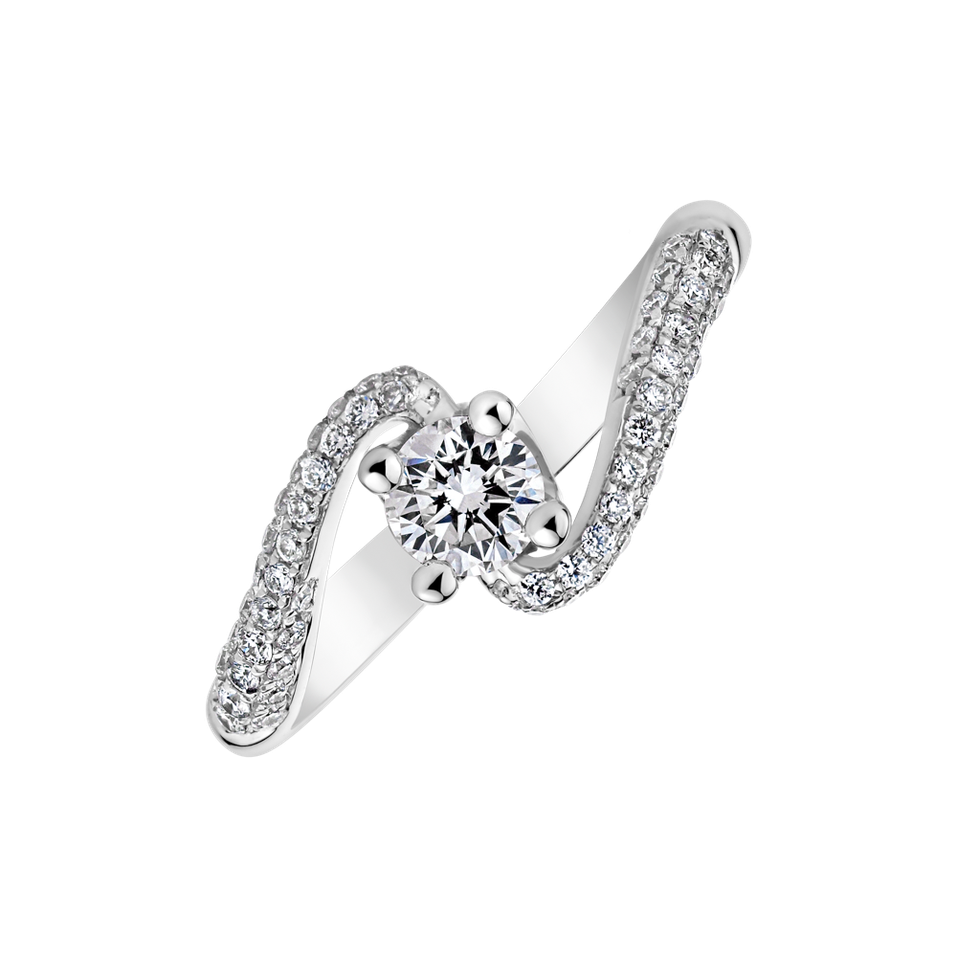 Diamond ring Aline