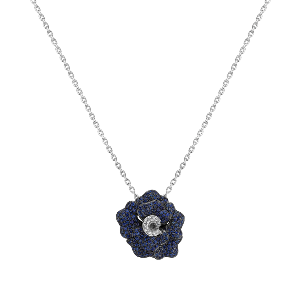 Diamond pendant with Sapphire Dream Elixir