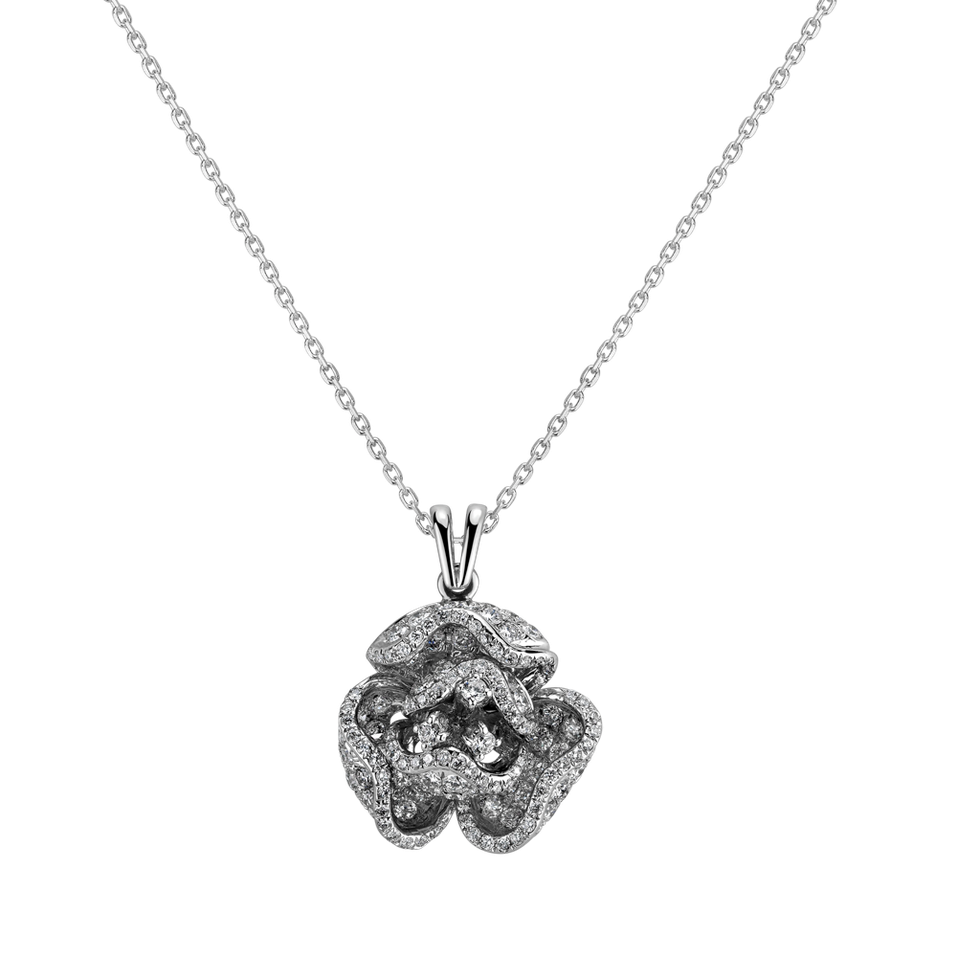 Diamond pendant Crystaline