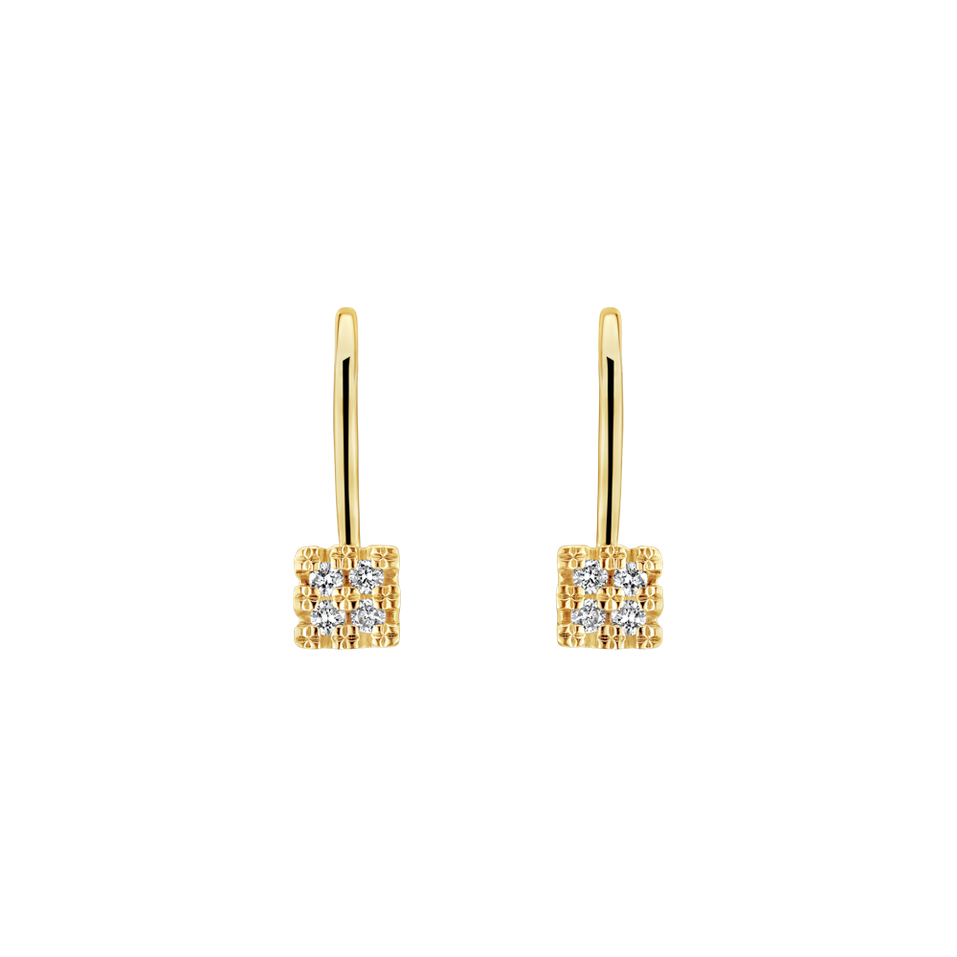 Diamond earrings Amphelice