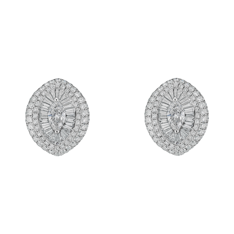 Diamond earrings Antike