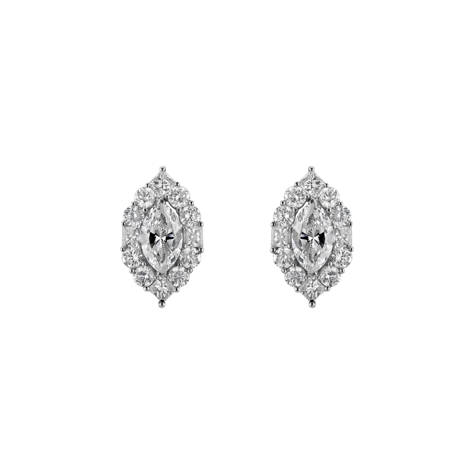 Diamond earrings Rising Opium