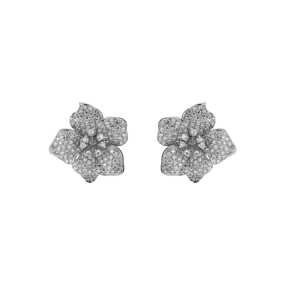 Diamond earrings Dahlia