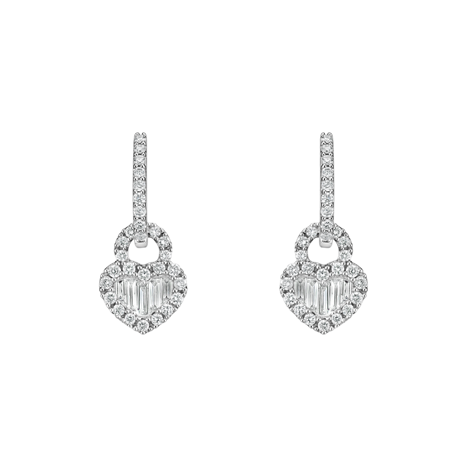 Diamond earrings Indra