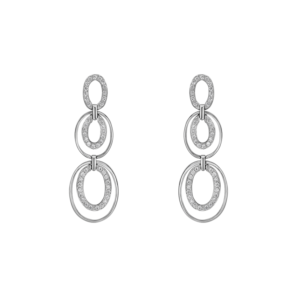 Diamond earrings Mystical Oasis