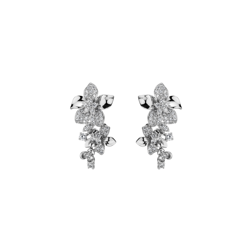 Diamond earrings Meadow Marvels