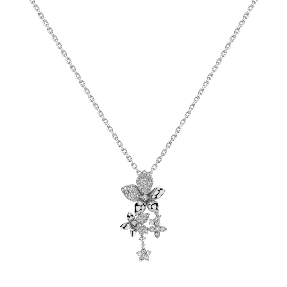 Diamond pendant Celestial Garden