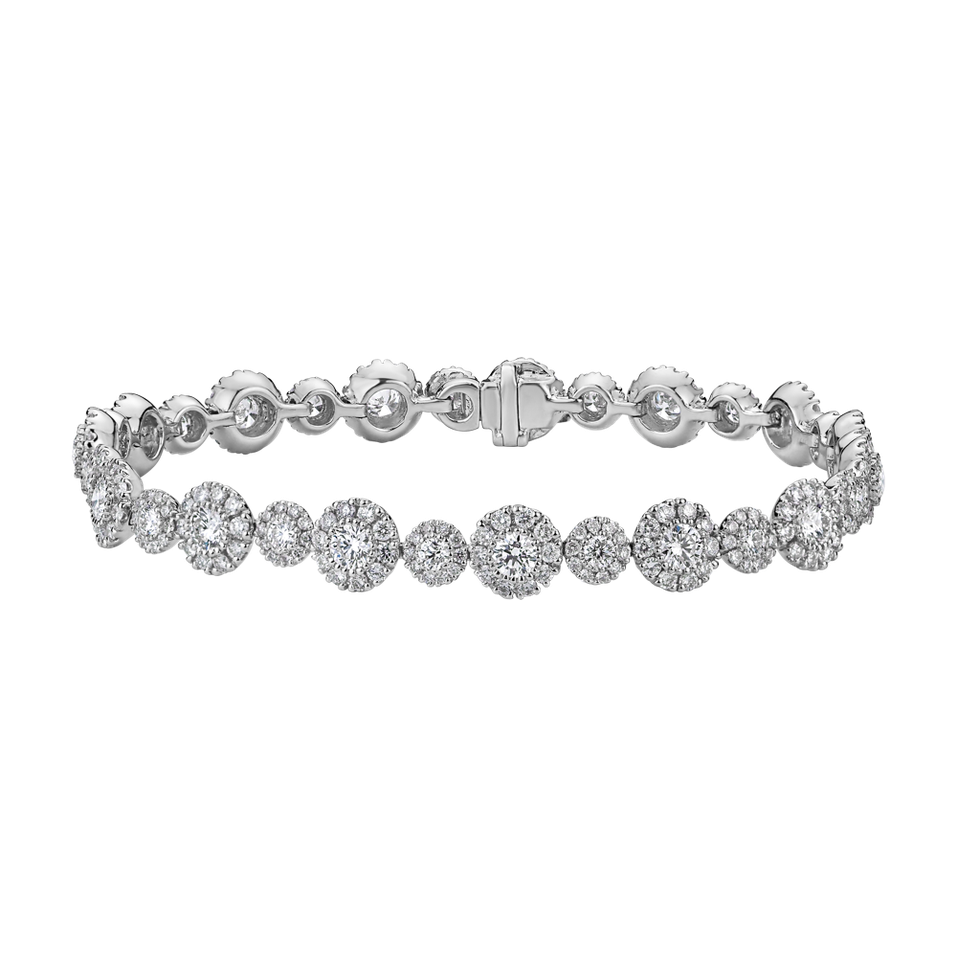 Bracelet with diamonds Attitude