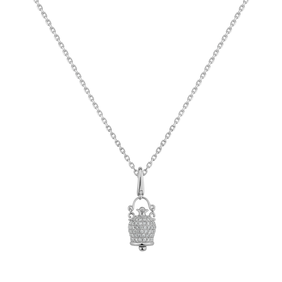 Diamond pendant Mercury