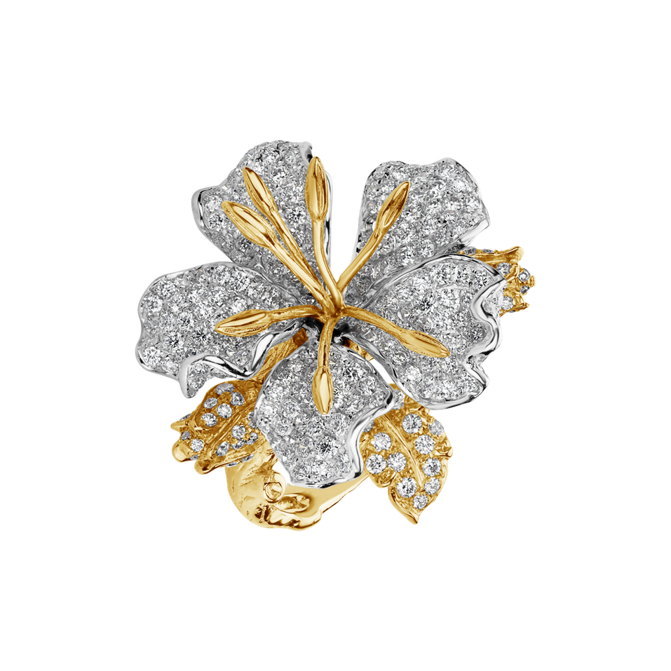 Diamond ring Evening Flower