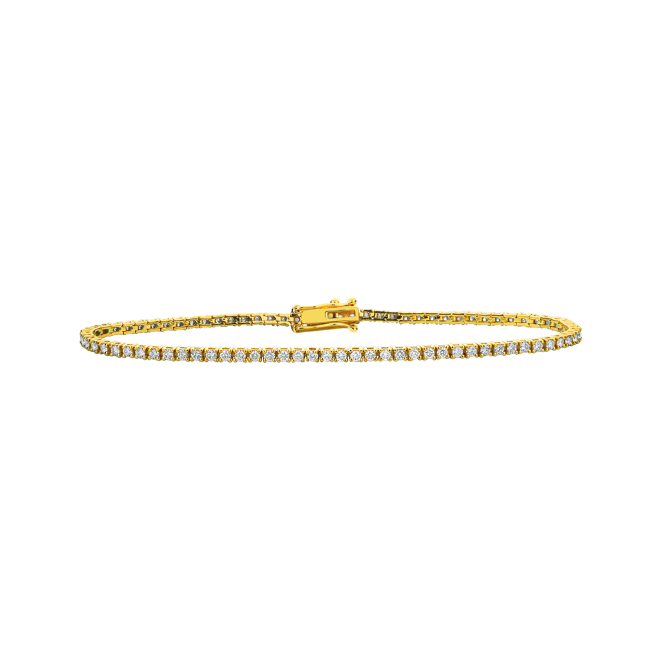 Bracelet with diamonds Ecliptica