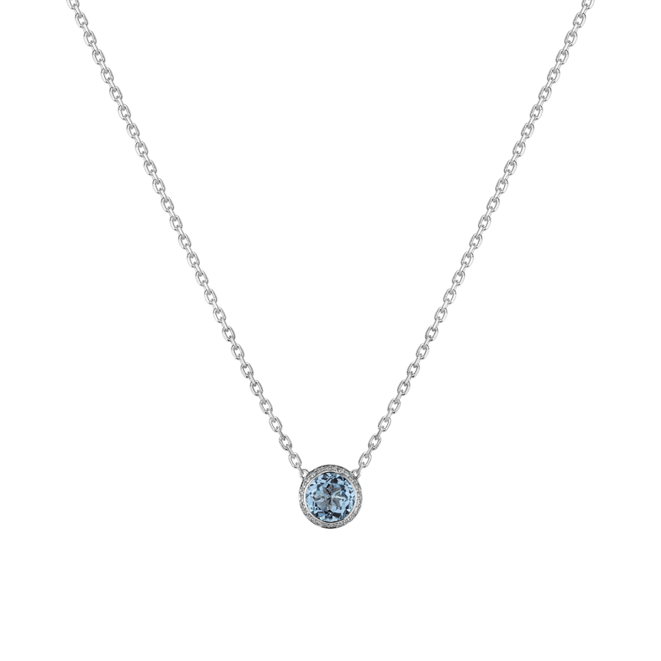 Necklace with Topaz Secret Mind