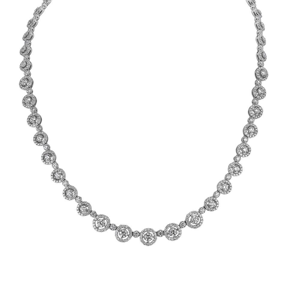 Diamond necklace Charming Circle of Hope