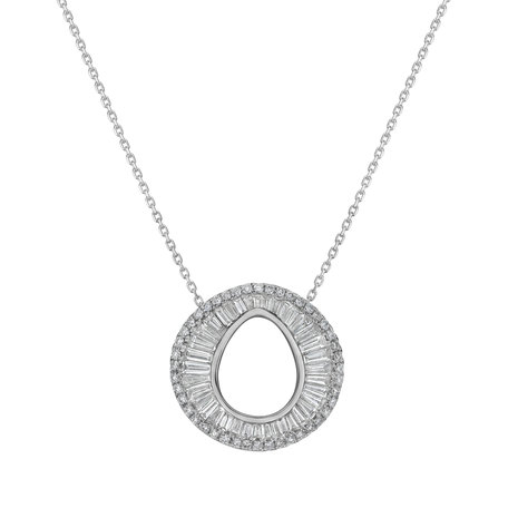 Diamond pendant Gommett