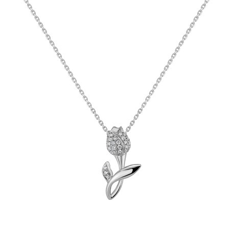 Diamond pendant Tulip Fever