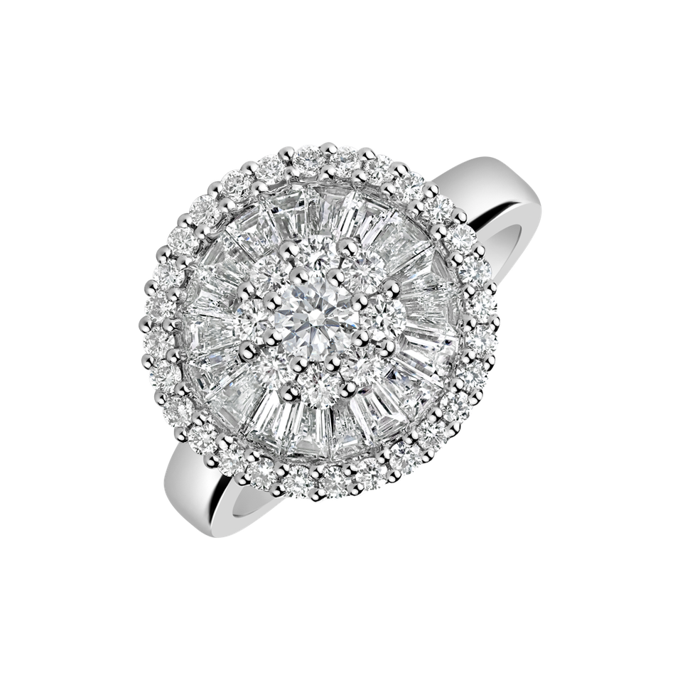 Diamond ring Glamorous Sunflower