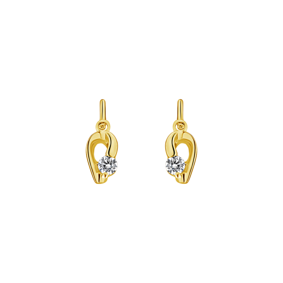 Children's diamond earrings Fragile Dream