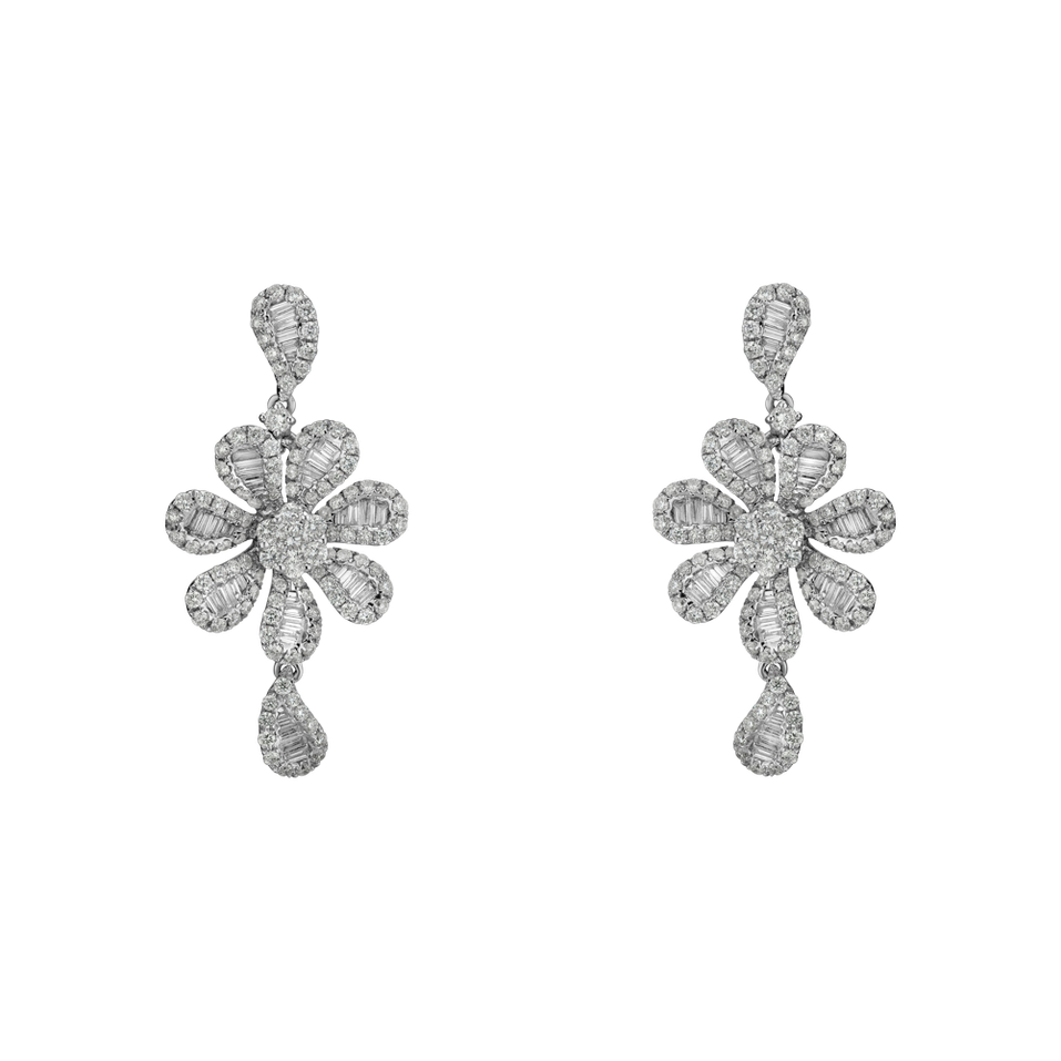 Diamond earrings Glamour Magnolia