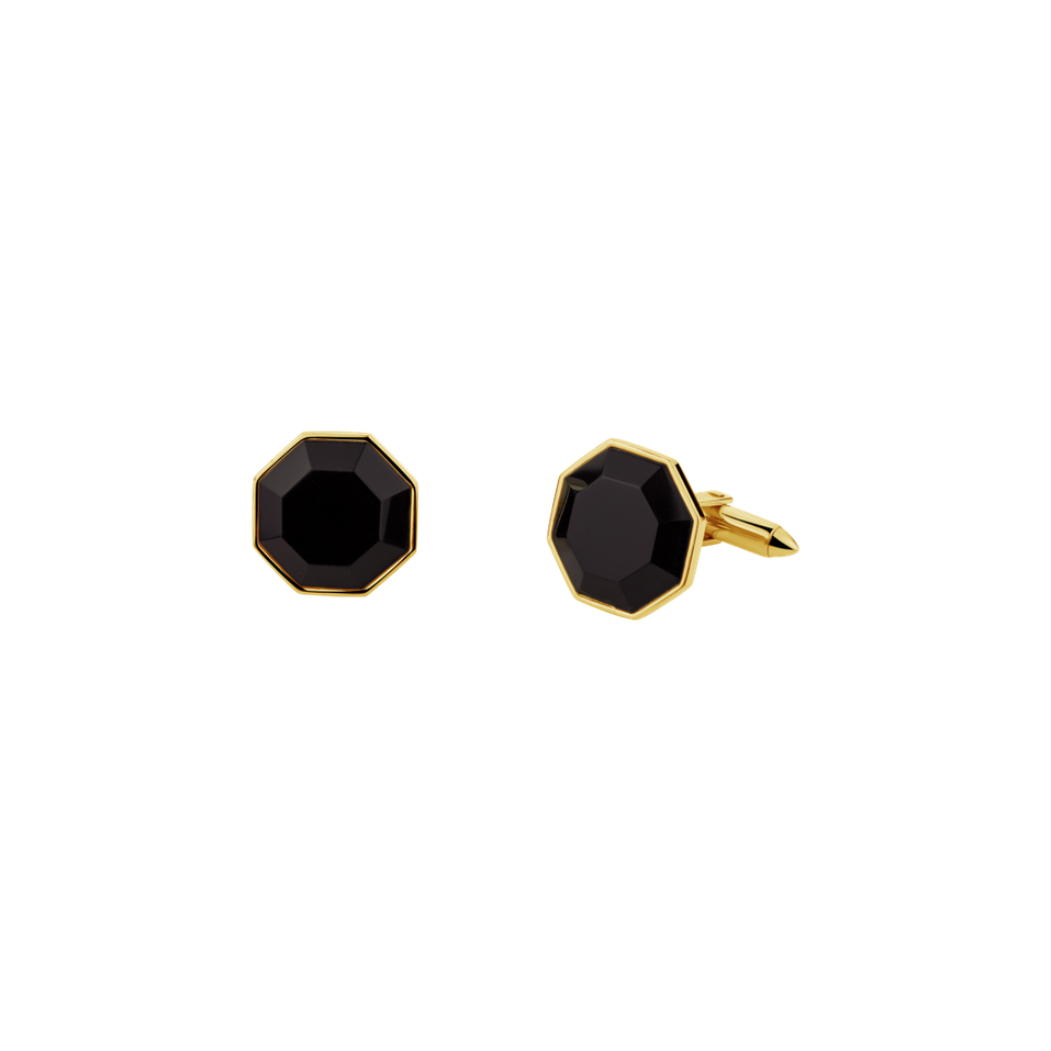 Cufflinks with Onyx Dark Aura