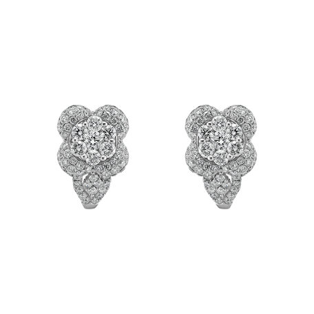 Diamond earrings Sunrise Impression