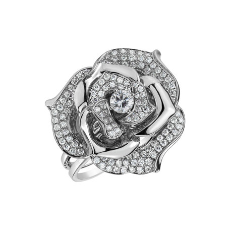 Diamond ring Mystical Orchid