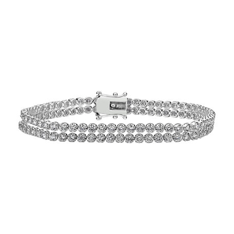 Bracelet with diamonds Bebelicious