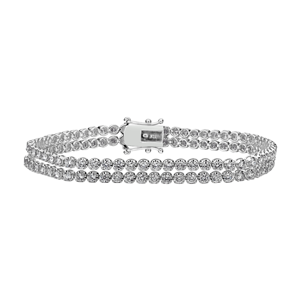 Bracelet with diamonds Bebelicious