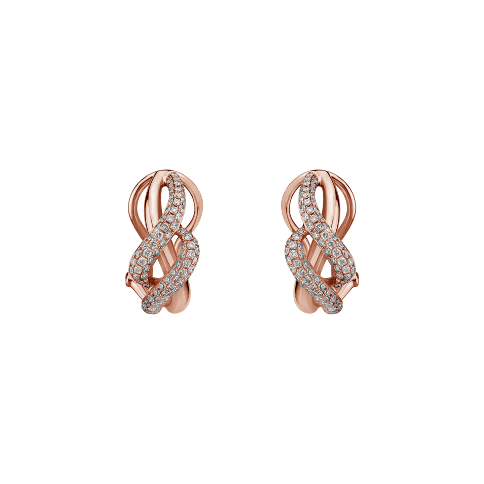 Diamond earrings Adéla