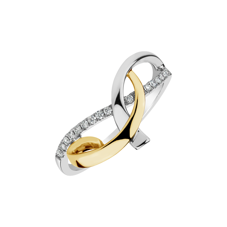 Diamond ring Adelphe