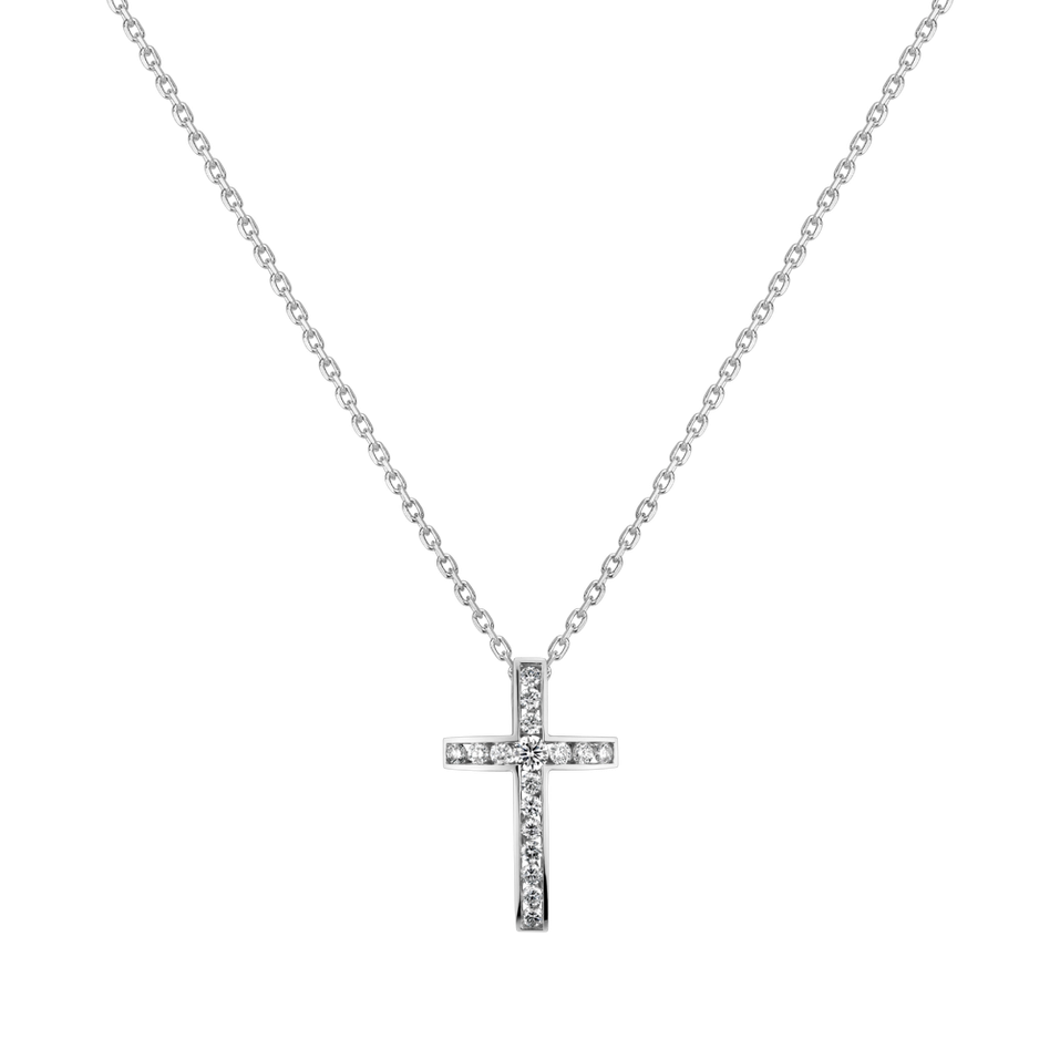 Diamond pendant Pristine Faith