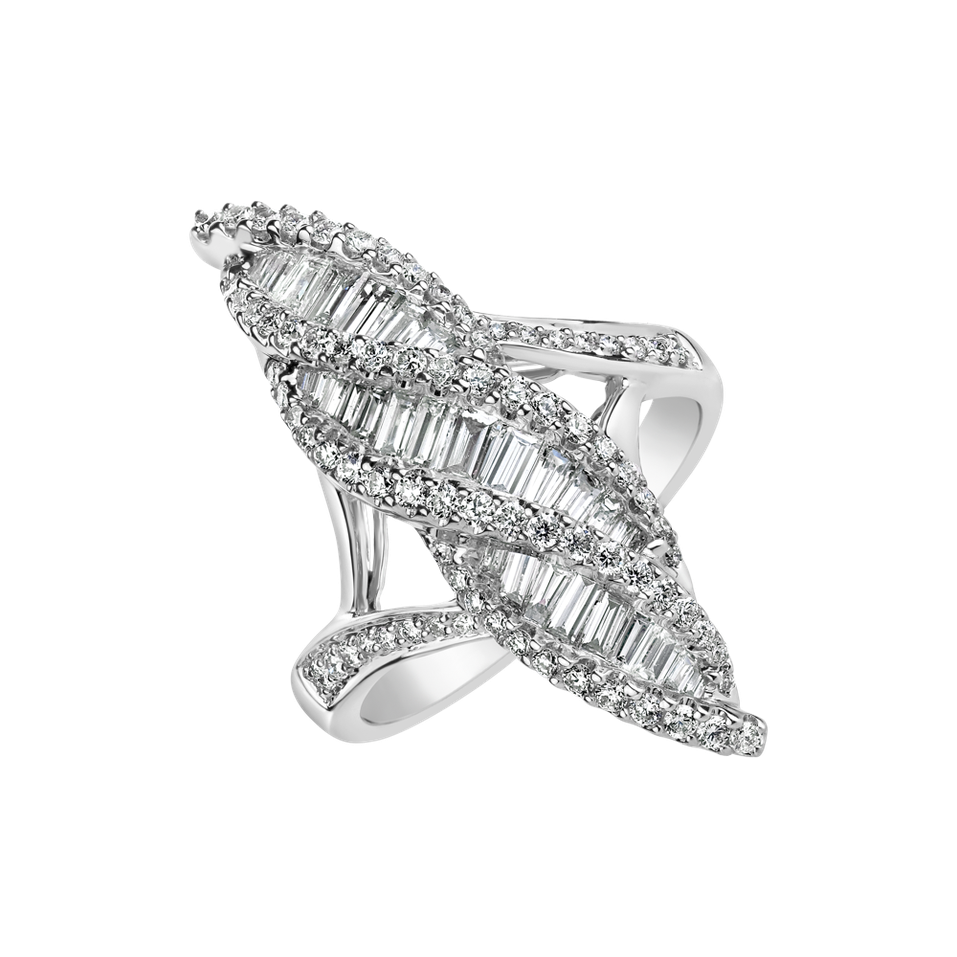 Diamond ring Infinite Swirls