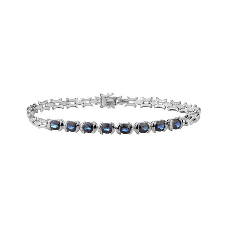 Diamond bracelet with Sapphire Colomar