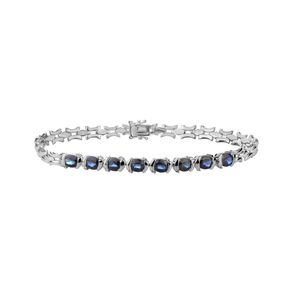 Diamond bracelet with Sapphire Colomar