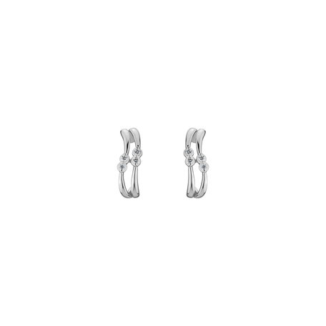 Diamond earrings Leo Symphony