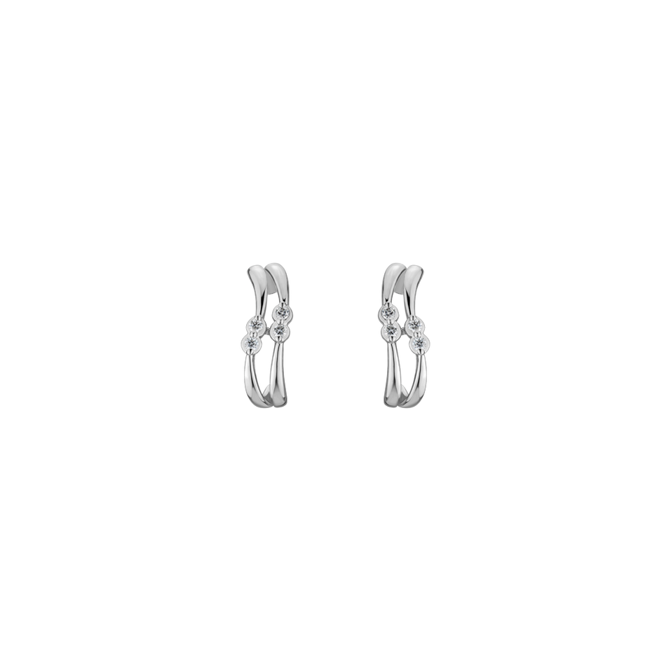 Diamond earrings Leo Symphony