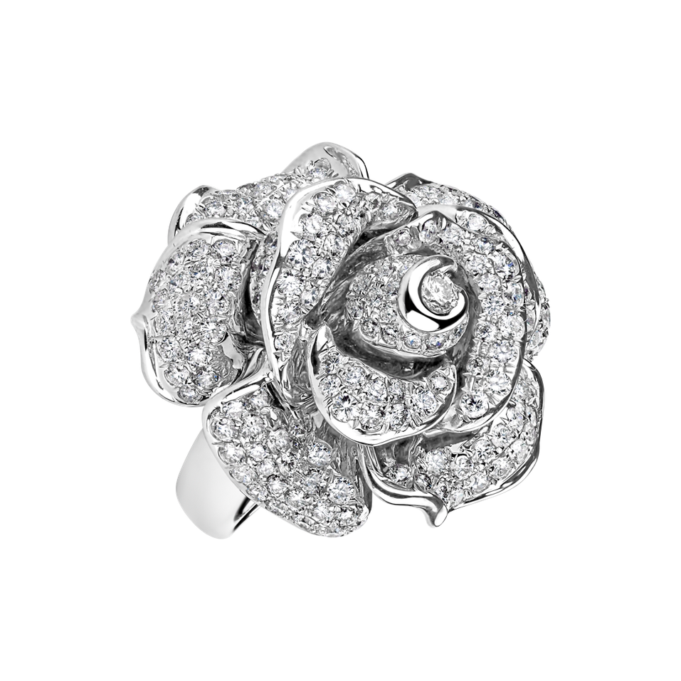 Diamond ring Glamorous Rose