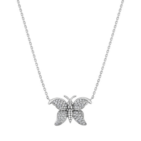 Diamond necklace Fantastical Papillon