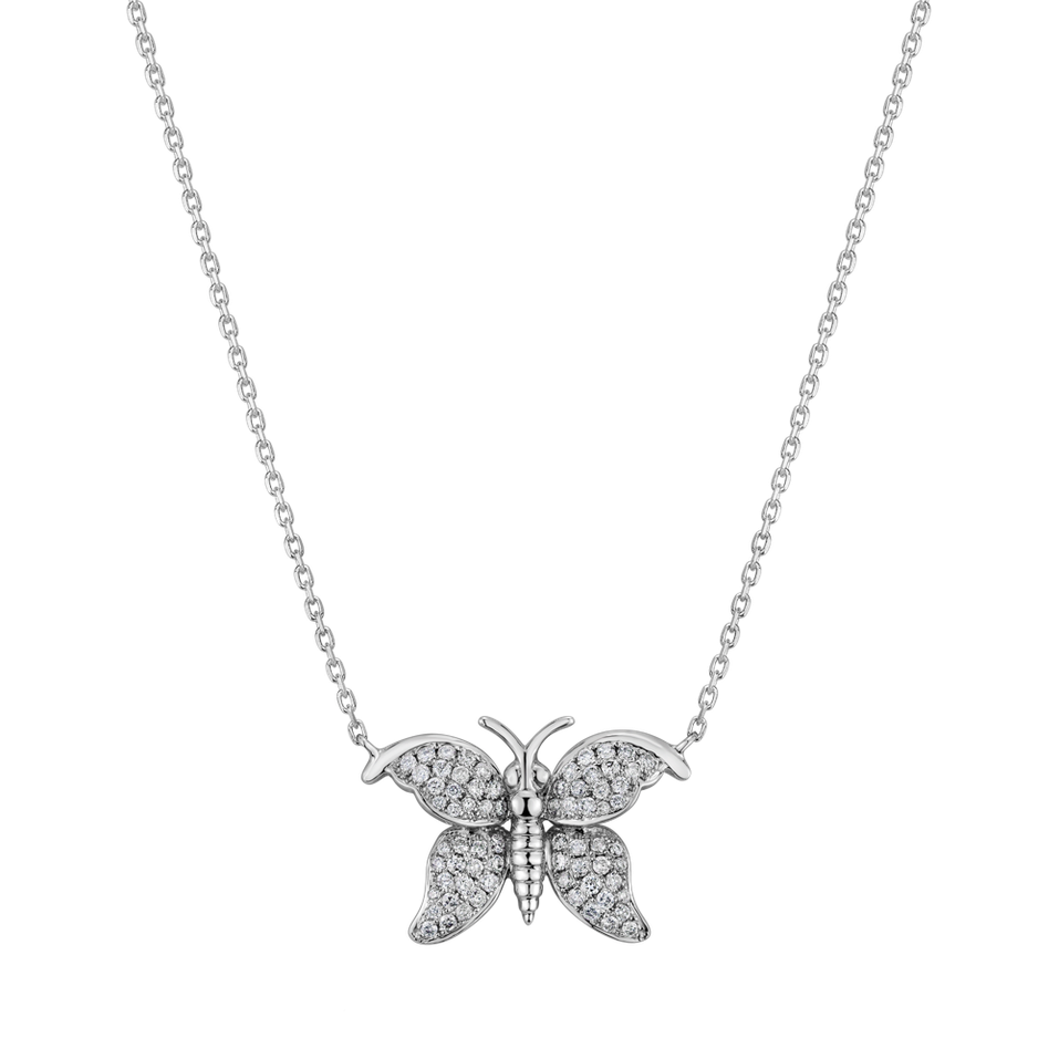 Diamond necklace Fantastical Papillon