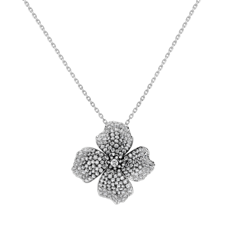 Diamond pendant Les Roses